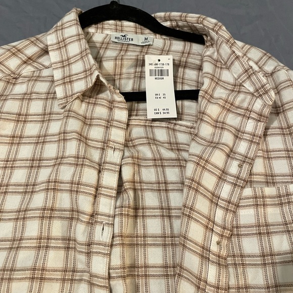 Hollister OVERSIZED PLAID FLANNEL SHIRT - Picture 3 of 4